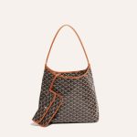 Goyard Bohème Hobo Bag Black & Brown - Image 3